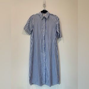 Max Mara striped shirt dress